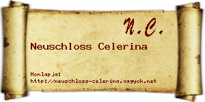 Neuschloss Celerina névjegykártya